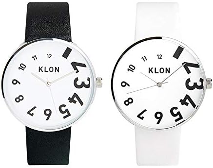 KLON EDDY TIME PAIR WATCH 40mm 腕時計 黒ベルト 白ベルト メッシュ